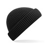 Winter hat - MOD. B383R:Black, 52% polyester / 47% acrylic / 1% elastane, One Size